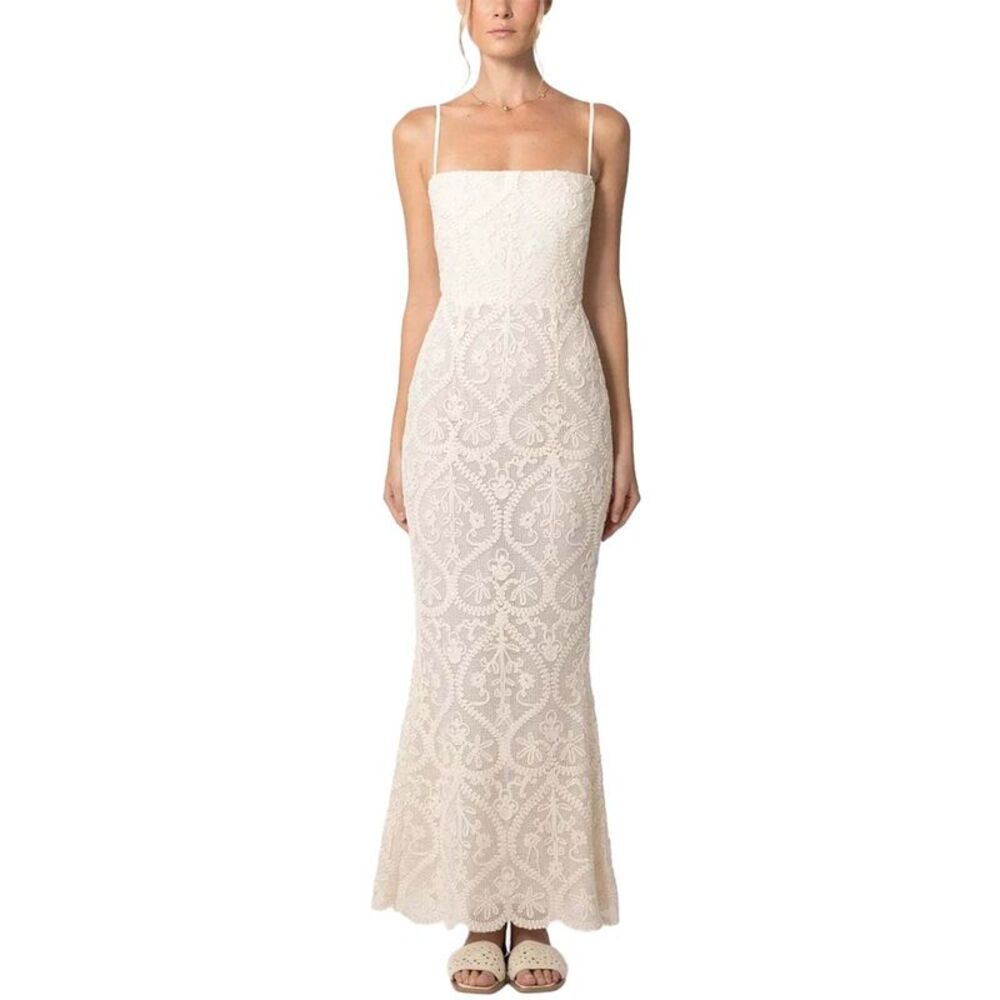 Sau Lee Womens  Amare Dress, White